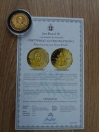 Moneta Jan Paweł II Błogosławiony Jan Paweł Wielki