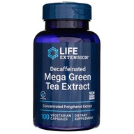 Extrakt Zelený čaj Bez kofeínu 100 kapsúl Mega Green Tea Extract