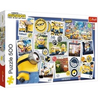 Puzzle Zwariowana kolekcja zdjęć Minionki 500 el.