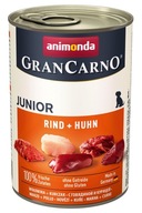 ANIMONDA GRANCARNO JUNIOR WOŁOWINA KURCZAK 400G