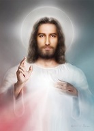 Obrazek A6 - Jezus Miłosierny - mały