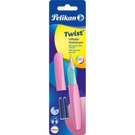 Pióro wieczne Pelikan Twist P457 M Sweet Lilia +2N