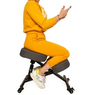 Ergonomická stolička kľakosed z eko kože nastaviteľné ergonomické kreslo