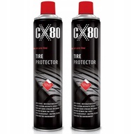 CX80 TYRE PROTECTOR TEFLON Płyn spray do czyszczenia konserwacji opon 0,6x2