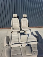 Sitz Sitze KOMPLET AUDI A6 C6 Leder BEZOWE heizung elektrisch !!!