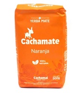 Yerba Mate Cachamate Naranja 500g Pomarańczowa