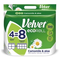 Velvet EcoROLL Rumianek Aloes papier toaletowy 4 rolki