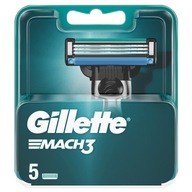 Gillette Mach3 Ostrza wymienne do maszynki 5 sztuk