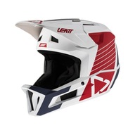 Leatt Cyklistická prilba Mtb Gravity 1.0 V22 Helmet Onyx Farba Biela/Červená/Gr