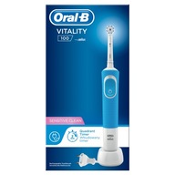 Oral-B Vitality 100 Elektrická zubná kefka Vytvorená v technológii Braun,