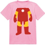 KOSZULKA DZIECIĘCA T-SHIRT DLA DZIECKA IRON MAN STRÓJ SUPERBOHATERA 152