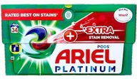 Ariel Platinum PODS + Extra Stain Removal - Kapsule na pranie 68 ks