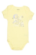 Calvin Klein body dla dziewczynki Amelia żółte 6 - 9 m 6 - 9 m