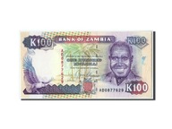 Banknot, Zambia, 100 Kwacha, UNC(63)