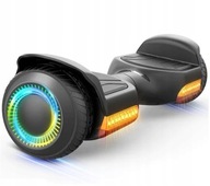 Deskorolka Elektryczna Hoverboard GYROOR G13 BLACK - LED Głośnik Bluetooth