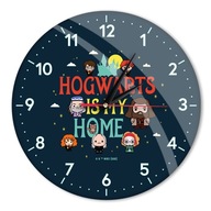 Nástenné hodiny s leskom Harry Potter 237 Harry Potter tmavomodré