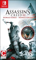 ASSASSIN'S CREED III 3 REMASTERED KOD Nintendo Switch digitális