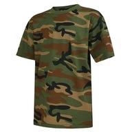 Koszulka Dziecięca MIL-TEC KIDS Chłopięca T-shirt Moro Camo Woodland XS