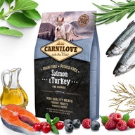 CARNILOVE SALMON&TURKEY FOR PUPPIES 4kg