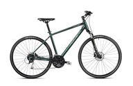 Rower crossowy ROMET ORKAN 5 M 2023 zielono-grafitowy, 18, 28, nd., mężczyz