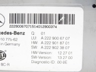 module control unit SAM BCM MERCEDES S W222 13- A2229006707