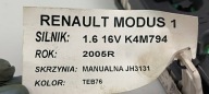 dials clock 8200418021D RENAULT MODUS