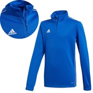 DZIECIĘCA BLUZA ADIDAS DRESOWA ROZPINANA PIŁKARSKA