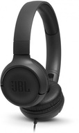 JBL T500 przewodowe słuchawki do pracy nauki black
