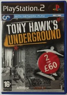Hra TONY HAWK'S UNDERGROUND Sony PlayStation 2 (PS2)