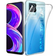 ETUI CLEAR CASE SLIM PLECKI POKROWIEC FUTERAŁ DO REALME 8 /8 PRO + SZKŁO