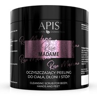 Apis ROSE MADAME Oczyszczający peeling do ciała dłoni stóp perfumowany 700g