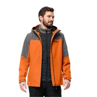 Męska kurtka 3w1 z kapturem Jack Wolfskin GLAABACH 3IN1 JKT XL