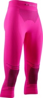 Bielizna sportowa narciarska spodnie getry damskie 3/4 X-Bionic różowe M