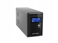 Zasilacz awaryjny UPS Armac Office 650VA LCD Line-Interactive 2x230V Schuko