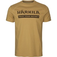 HARKILA LOGO t-shirt 2-PAK ANTIQUE SAND/DARK OLIVE