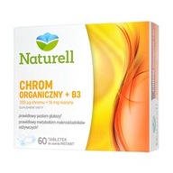 NATURELL Chrom Org.+B3 60 tabl.dossania