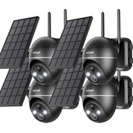 Kamera Solarna Zewnętrzna Obrotowa IP WiFi 5MP x 4