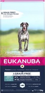 EUKANUBA Grain Free Duże rasy sucha karma dla psa worek 12 kg