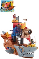 Mattel Imaginext Statek piracki Rekin + 2 figurki