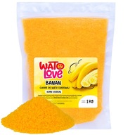 Zariadenie na cukrovú vatu WatoLove 1 Kg Bananowy Cukier do Waty Cukrowej žltá/zlatá 1 W