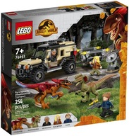 LEGO DINOZAURY PYRORAPTOR I DILOFOZAUR JEEP 76951