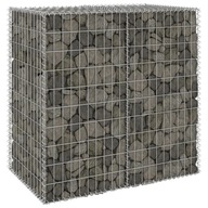 Gabiónová stena s krytmi galvanizovaná oceľ 100x60x100 cm