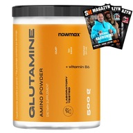 nowmax L-GLUTAMINE 500 g GLUTAMIN TAURIN AMINO