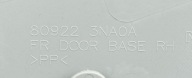 side door right front NISSAN LEAF and ZE0 10- 80922-3NA0A