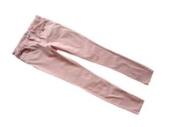 TOMMY HILFIGER różowe spodnie jak jeansowe 152 cm
