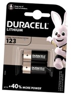 Bateria foto litowa Duracell CR123 2SZT