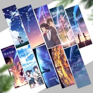 10PCS/Set Anime Genshin Impact Animation Bookmark Jujutsu Kaisen Book Marks