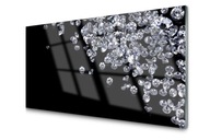 Sklenený obraz Diamanty Umenie Klenot Foto 100x50