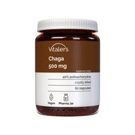 VITALER'S Chaga 500 mg 40% polisacharydów 60 kapsułek