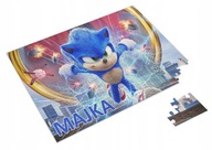 PERSONALIZOVANÁ PUZZLE SONIC Ježko A4 35 el. :3